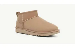 Ugg Unisex Classic Ultra Mini Boots In Sand