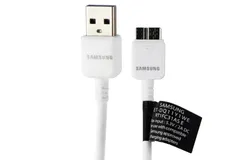 Samsung 5Ft Charge and Sync Cable &lpar;ET-DQ11Y1WE&rpar; for Micro USB3&period;0 Devices - White &lpar;Open Box&rpar;