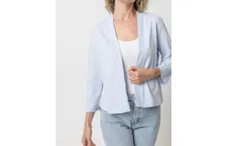 Lilla P Open Cardigan In Hyacinth
