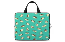 Airborne Baby Ducks Laptop Bag Women Man 10 12 13 15 17 Inch Office Notebook Travel Computer Handbag Waterproof Bag Notebook Cover
