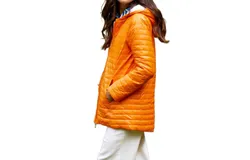 Tyler Boe Martha Reversible Jacket In Mandarin