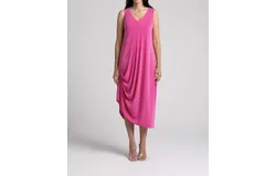 Sympli Summer Tank Dress In Peony