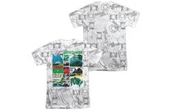 Green Lantern Sector Protecto &lpar;Front&sol;Back Print&rpar; Short Sleeve Adult 100&percnt; Poly Crew Tee &sol; T-Shirt