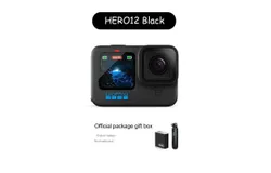 GoPro HERO12 Black anti-shake action camera 5&period;3k HD waterproof gopro12&comma; does not include memory card&comma; Enduro battery and short selfie stick