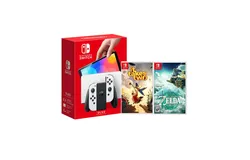 Nintendo Switch OLED version console Japanese version &plus; Zelda 2&plus; two-player trip white &lpar;new&rpar;