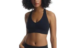 Commando Butter Comfy Racerback Bralette In Midnight