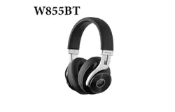 Edifier W855BT Bluetooth headset&comma; head-mounted stereo&comma; protein leather earmuffs&comma; black