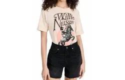Daydreamer Willie Nelson Route 66 Weekend Tee In Sand