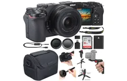 Nikon Z30 Mirrorless Camera with DX 16-50mm Lens &lpar;Black&rpar; &plus; SanDisk Ultra 16GB Class 10 SDHC UHS-I Memory Card &plus; Case &lpar;Small&rpar; &plus; Vivitar Pistol Grip Tabletop Tripod for Canon Nikon Sony Pentax Panasonic Camera &plus; Lens Cleaning Pen &plus; Memory Card Reader