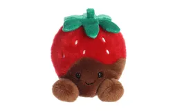 Aurora® Adorable Palm Pals™ 12&period;7cm Valentino Chocolate Strawberry™ Red Stuffed Animal