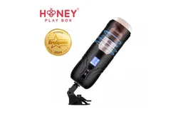 Juntame Automatic Male Masturbator Sex Toys for Men - Adult Toy Male Sex Toys with 7 Thrusting & 7 Rotating  & 7 Vibrating Modes&comma; Hands Free Pocket Pussy Sex Machine with Visual Window & Suction Base Electric Penis Pump