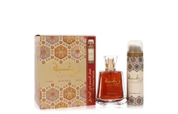 Lattafa Raghba   Lattafa For Men Eau De Parfum Spray Plus 1&period;7 oz Deodorant Spray 3&period;4 oz
