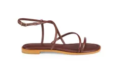 Schutz Lovi Flat In New Cognac