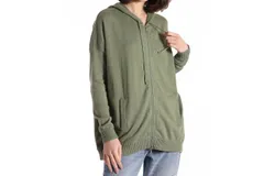 Minnie Rose Zip Hoodie In Garden Grove