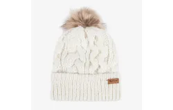 Barbour Women&apos;s Beanie Penshaw Cable In Cloud Off White