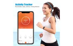 SmartFit Slim Activity Tracker And Monitor Smart Watch With FREE Extra Band