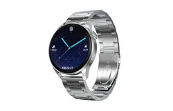 Smart Watch Fitness Tracker Pedometer with Heart Rate&comma; Silver