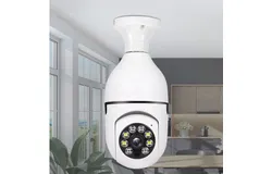 Wireless light bulb camera 360 degree panoramic intelligent HD light bulb cap surveillance camera 1 million pixels