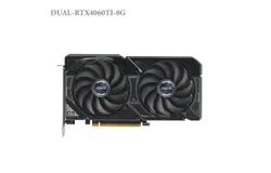 ASUS DUAL-RTX4060TI-8G is equipped with axial fan design and 2&period;5 slot design&comma; and the memory capacity is 8GB GDDR6&period;
