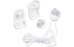 25mm Roller Blind Accessories&comma; Roller Blind Accessories Replacement Side Pulley Chain Repair Kit Bead Chain Roller Blind Accessories Bracket Set Curtains &lpar;25mm&sol;0&period;98 inches&rpar;