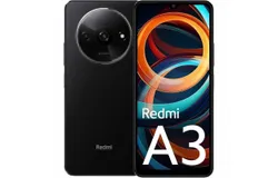 Xiaomi Redmi A3 4G 64GB &plus; 3GB Global ROM Version &lpar;Tmobile Tello & Global&rpar; Factory Unlocked 6&period;71" 8MP Dual Camera &lpar;Midnight Black&rpar;