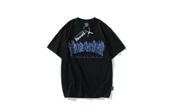 Thrasher Flame Logo T-Shirt Pure cotton