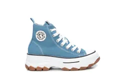 Xti Women&apos;s Canvas Ankle Boots In Jeans