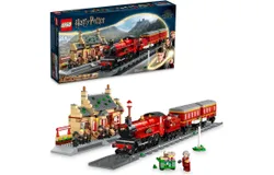 LEGO Harry Potter Hogwarts Express & Hogsmeade Station 76423 Building Toy Set&semi; Harry Potter Gift Idea for Fans Aged 8&plus;&semi; Features a Buildable Train&comma; Tracks&comma; Ticket Office and 8 Harry Potter Minifigures