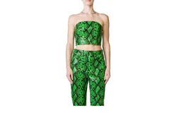 Simon Miller Twister Top In Grass Green