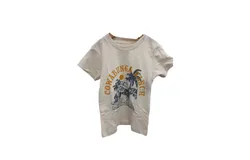 Tiny Whales Kid&apos;s Cowabunga Tee In Cream