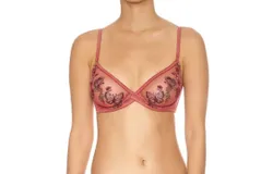 Huit Butterflies Bra In Bittersweet
