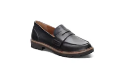 Aetrex Collette Loafer In Black