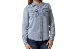 Kimes Ranch Kc Tencel Shirt In Mini Stripe