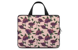 Oilpainting Flower Laptop Bag Women Man 10 12 13 15 17 Inch Office Notebook Travel Computer Handbag Waterproof Bag Notebook Cover