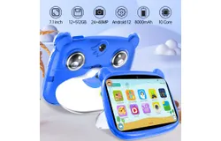 Tableta Infantil de 12GB&plus;512G&comma; 7&period;1-pulgada LED&comma; WiFi Android 7&period;1&comma; con bater&iacute;a de 2200mAh&comma; Procesador Octa-Core&comma; Disponible en varios colores&comma; Mejor Regalo para Ni&ntilde;os-12G &plus;512G azul