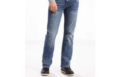 Levi&apos;s 527 Slim-Fit Boot-Cut Stone Wash Jeans In Medium Indigo