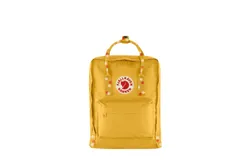 Fjallraven Unisex Kanken Backpack In Ochre&sol;confetti Pattern