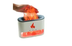 Salt stone flame Aromatherapy machine Color perfume machine Crystal salt ore lamp household humidifier hydrating moisturizing spray