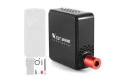 Portable Electric Bike Tire Pump Portable High Pressure Bike Tire Inflator USB Rechargeable Digital Display Inflator