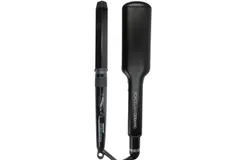 BaByliss Pro Studio Design Series 1&period;25 Inch Crimpcurl &num;BCI005UC &plus; BaByliss Pro Porcelain Ceramic Straightening Iron 2" &num;BP9561UC