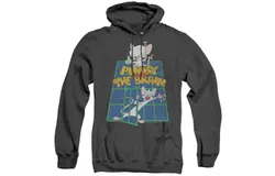 Pinky And The Brain Ol Standard Adult Heather Hoodie &sol; Hooded Sweatshirt