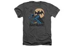 DC Comics Look Out Adult Heather Tee &sol; T-Shirt
