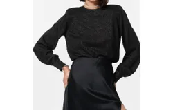 Cami Nyc Gama Sweater In Black Metallic