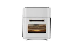 New Air Fryer Home Large Capacity French Fry Machine Multifunctional Electric Fryer Suitable for Family&comma; Multi-Person Potluck&comma; etc&period;-15L white