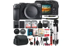 Nikon Z 30 Mirrorless Camera Body &plus; Standard Editing Software Bundle &plus; 2x SanDisk Ultra 16GB SDHC UHS-I Card &plus; Professional Tripod &plus; Case &plus; Slave flash &plus; Large Rubberized Spider Tripod &plus; Card Reader &plus; Card Wallet &plus; Cleaning Kit &plus; Dust Blower &plus; Lens Pen