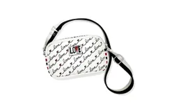 Brighton Love Scroll Crossbody Bag In White Multi