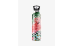 Flamingo Insulated 25 oz Water Bottle