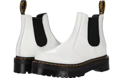 Dr&period; Martens 2976 Quad In White Smooth