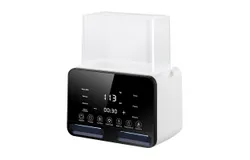Baby Bottle Warmer&comma; 9-in-1 Milk Warmer for Breastmilk Formula&comma; white&sol;black