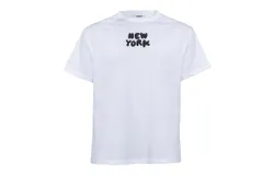 Cotton New York Tshirt - White